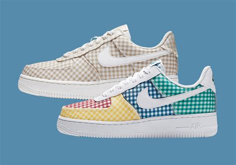 nike air force 1 gingham beige|nike air force 1 shoes.